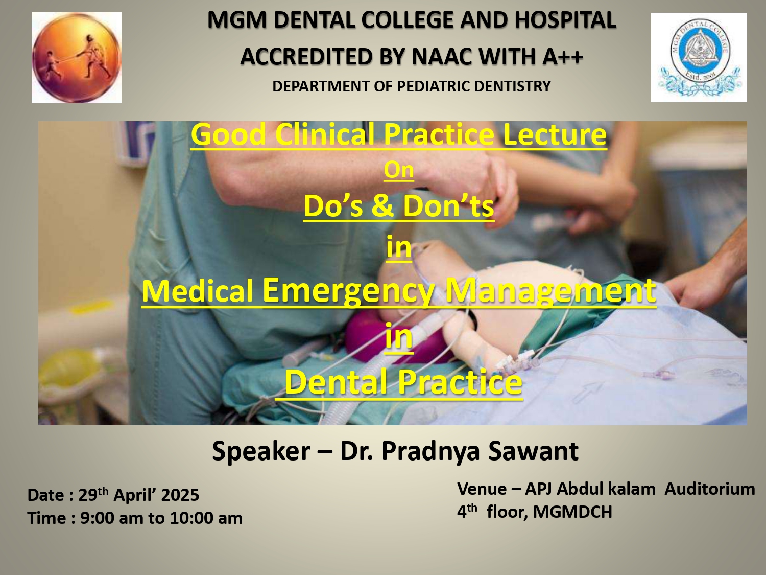 Inauguration of Dental Sedation Clinic